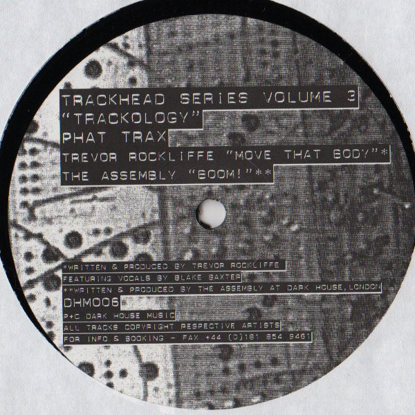 Various - Trackhead Series Volume 3 - Trackology | Dark House Music (DHM006)