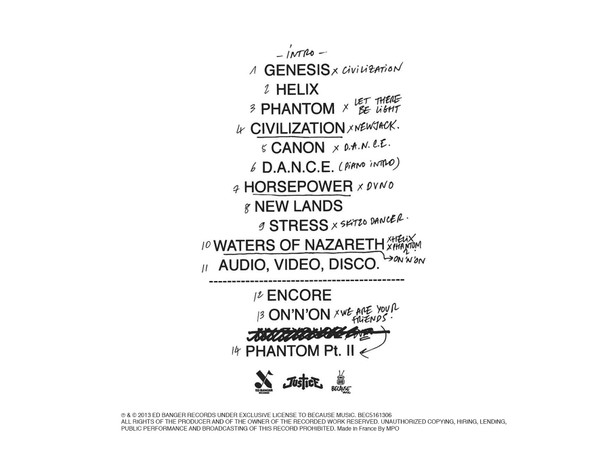 Justice - Access All Arenas | Ed Banger Records (BEC5161306)