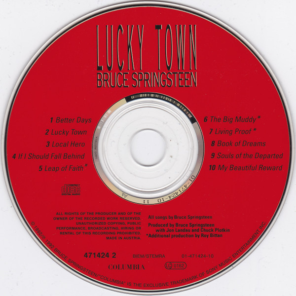 Bruce Springsteen - Lucky Town | Columbia (471424 2) - 2
