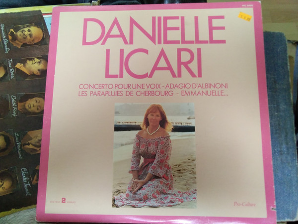 Danielle Licari - Concerto Pour Une Voix - Adagio D'Albinoni Les Parapluies De Cherbourg - Emmanuelle... | Pro-Culture (PPC 24005) - main Danielle Licari - Concerto Pour Une Voix - Adagio D'Albinoni Les Parapluies De Cherbourg - Emmanuelle... | Pro-Culture (PPC 24005) - main