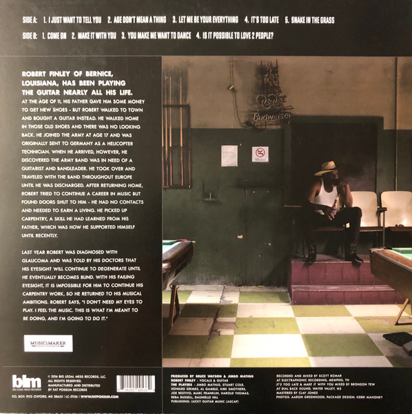 Robert Finley - Age Don't Mean A Thing | Big Legal Mess Records (BLM0533) - 2