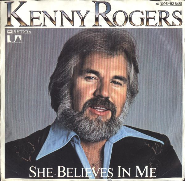 Kenny Rogers - She Believes In Me | United Artists Records (1C006-82 645)