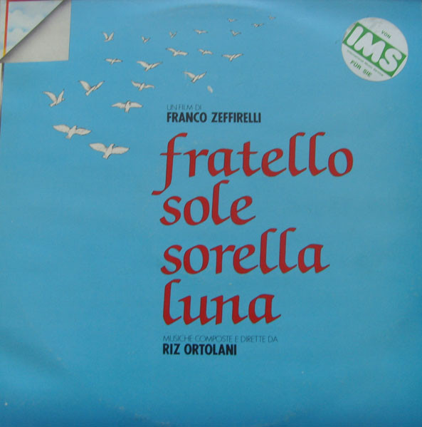 Riz Ortolani - Fratello Sole Sorella Luna | Paramount Records (ORL 8482) - main Riz Ortolani - Fratello Sole Sorella Luna | Paramount Records (ORL 8482) - main