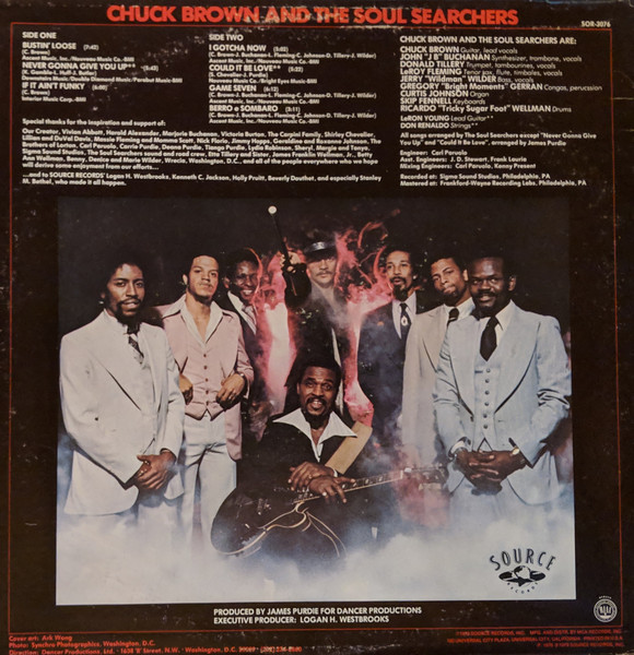 Chuck Brown & The Soul Searchers - Bustin' Loose | Source Records (SOR-3076) - 2 Chuck Brown & The Soul Searchers - Bustin' Loose | Source Records (SOR-3076) - 2