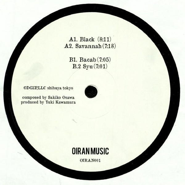 Sakiko Osawa - Black | Oiran Music (OIRAN001) - 2