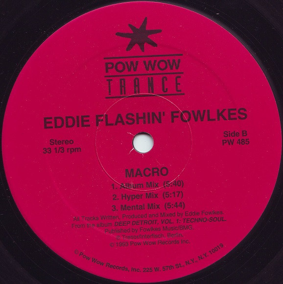 A.E.S. / Eddie Fowlkes - Music In My Head / Macro | Pow Wow Trance (PW 485) - 2 A.E.S. / Eddie Fowlkes - Music In My Head / Macro | Pow Wow Trance (PW 485) - 2