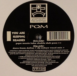 Prince Quick Mix - You Are Sleeping (Remixes) | Yoshitoshi Recordings (YR104) - 3 Prince Quick Mix - You Are Sleeping (Remixes) | Yoshitoshi Recordings (YR104) - 3