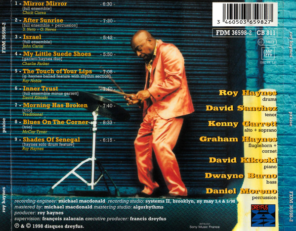 Roy Haynes - Praise | Dreyfus Jazz (FDM 36598-2) - 2