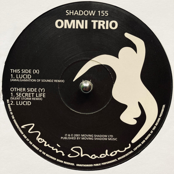 Omni Trio - Lucid (The Amalgamation Of Soundz Remix) | Moving Shadow (SHADOW 155) - 3 Omni Trio - Lucid (The Amalgamation Of Soundz Remix) | Moving Shadow (SHADOW 155) - 3
