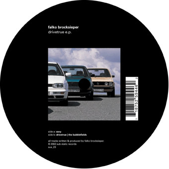 Falko Brocksieper - Drivetrue E.P. | Sub Static (sus_23)