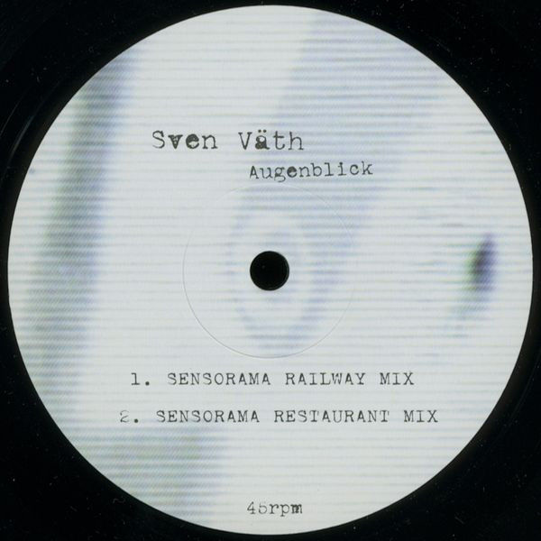 Sven Väth - Augenblick | Virgin (7243 8 953366 8) - 4 Sven Väth - Augenblick | Virgin (7243 8 953366 8) - 4