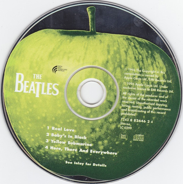 The Beatles - Real Love CD | Apple Records (7243 8 82646 2 4) - 3
