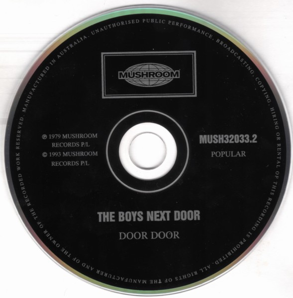 The Boys Next Door - Door, Door CD | Mushroom (MUSH32033.2) - 3 The Boys Next Door - Door, Door CD | Mushroom (MUSH32033.2) - 3