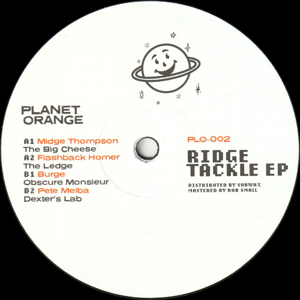Various - Ridge Tackle EP | Planet Orange (PLO-002)