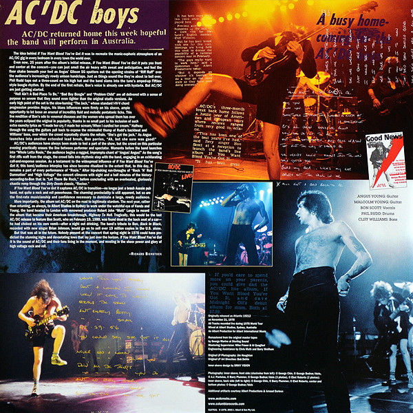 AC/DC - If You Want Blood You've Got It | Columbia (5107631) - 2