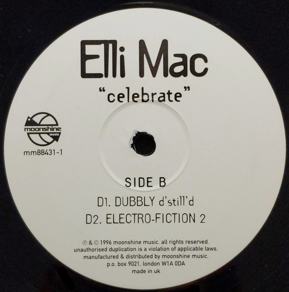 Elli Mac - Celebrate (The U.S. Remixes) | Moonshine Music (mm 88431-1) - 4