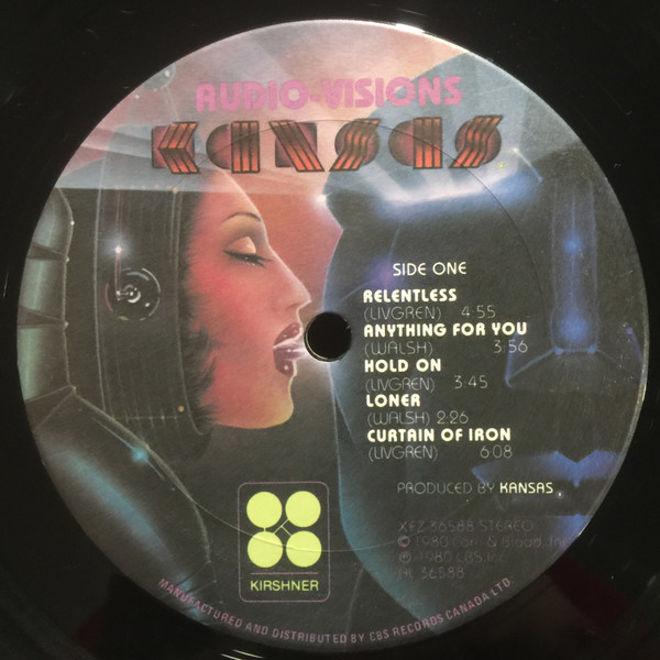 Kansas - Audio-Visions | Kirshner (XFZ 36588) - 3