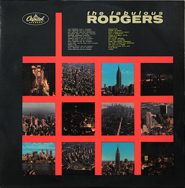 Various - The Fabulous Rodgers | Capitol Records (T 20188) - main Various - The Fabulous Rodgers | Capitol Records (T 20188) - main
