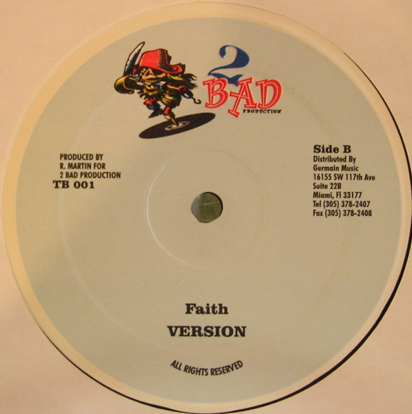 Tony Curtis - Faith | 2 Bad Productions (TB 001) - 2 Tony Curtis - Faith | 2 Bad Productions (TB 001) - 2