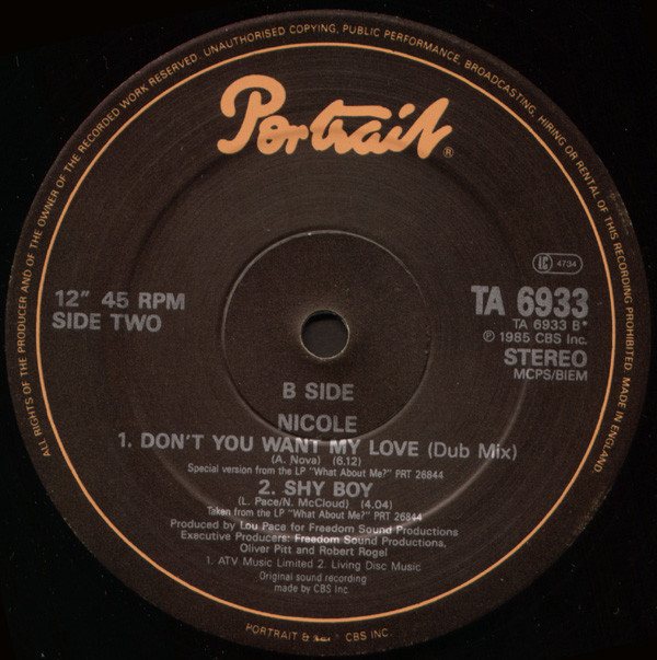 Nicole J McCloud - Don't You Want My Love? | Portrait (TA 6933) - 3
