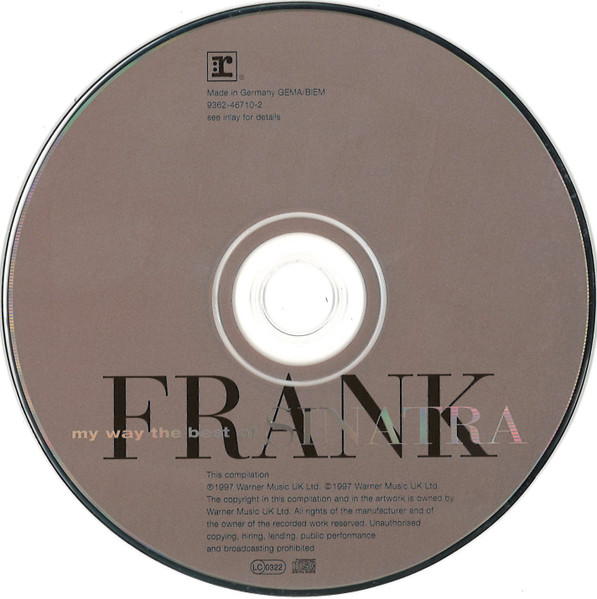 Frank Sinatra - My Way (The Best Of Frank Sinatra) | Reprise Records (9362-46710-2) - 3