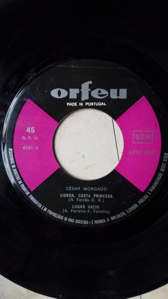 César Morgado - Amor De Pai | Orfeu (ATEP 6361) - 4