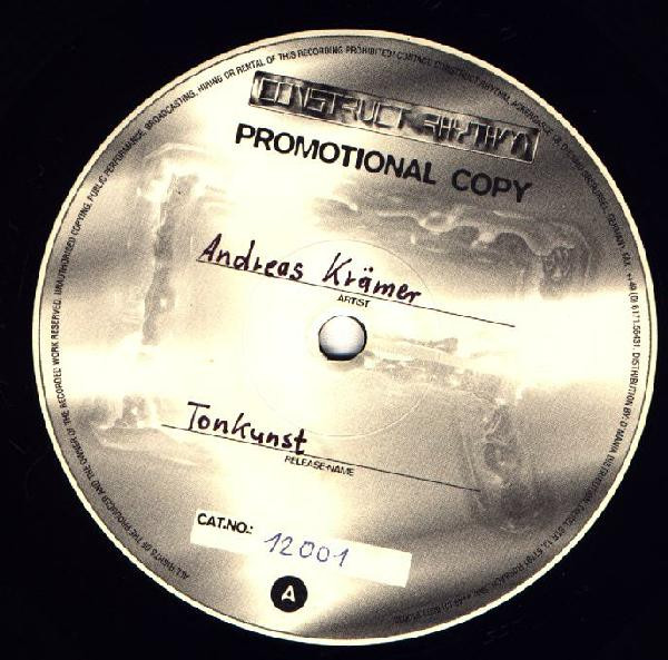 Andreas Krämer - Resorption | Construct Rhythm (CR12001) - main