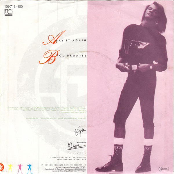 Jermaine Stewart - Say It Again | 10 Records (109 716) - 2 Jermaine Stewart - Say It Again | 10 Records (109 716) - 2