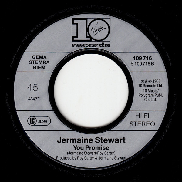 Jermaine Stewart - Say It Again | 10 Records (109 716) - 4 Jermaine Stewart - Say It Again | 10 Records (109 716) - 4