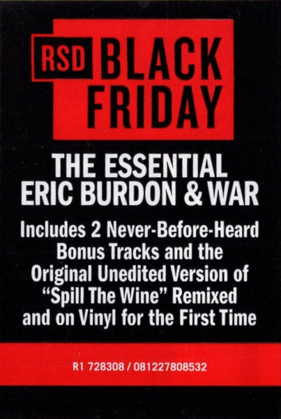 Eric Burdon & War - The Very Best Of | Rhino Records (R1 728308) - 3