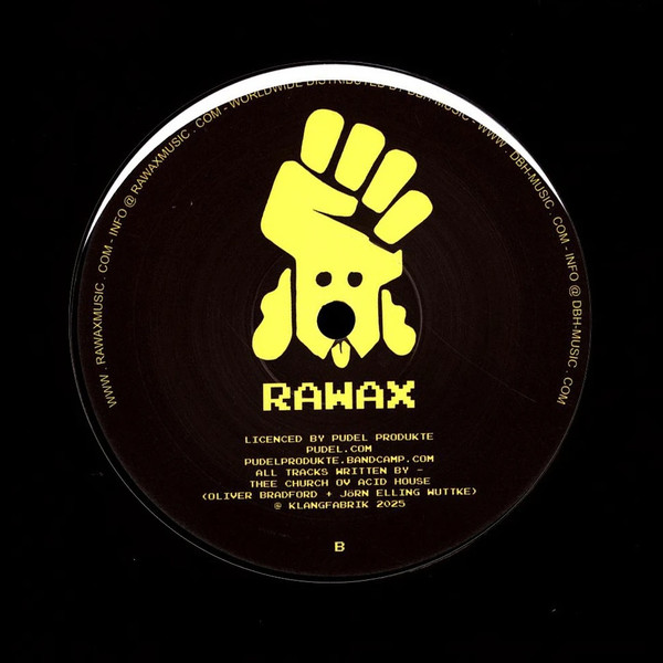Thee Church Ov Acid House - Bells & Whistles Thee Remixes EP 1 | Rawax (RX-PP-01) - 2