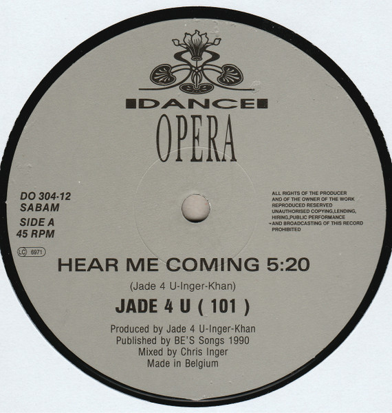 101 / Jade 4U - Hear Me Coming | Dance Opera (DO 304) - 3 101 / Jade 4U - Hear Me Coming | Dance Opera (DO 304) - 3