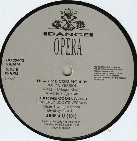 101 / Jade 4U - Hear Me Coming | Dance Opera (DO 304) - 4 101 / Jade 4U - Hear Me Coming | Dance Opera (DO 304) - 4