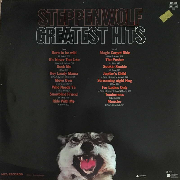 Steppenwolf - Greatest Hits | MCA Records (201 530) - 2