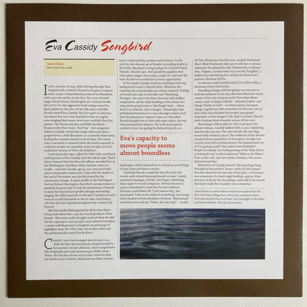 Eva Cassidy - Songbird | Blix Street Records (G8-10145) - 3 Eva Cassidy - Songbird | Blix Street Records (G8-10145) - 3