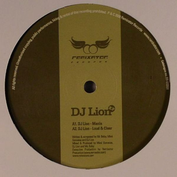 DJ Lion - Mania EP | Remixator Records (RR-USB01)