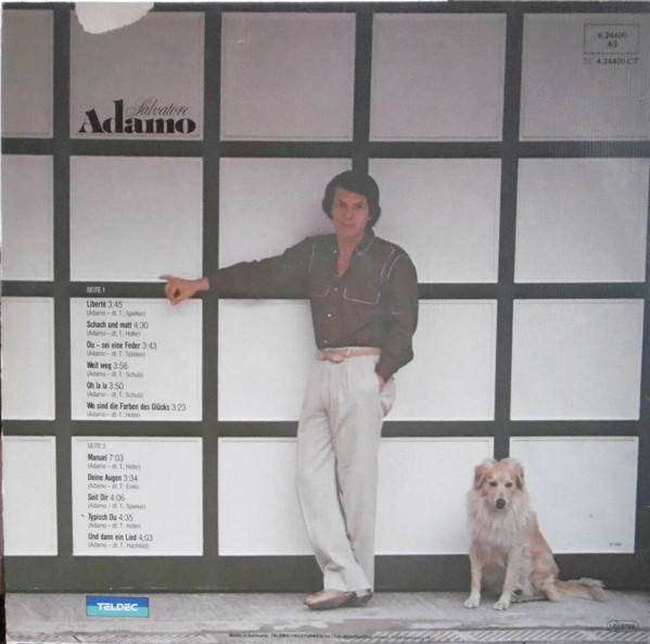 Adamo - ...Und Dann Ein Lied | Teldec (6.24400 AS) - 2