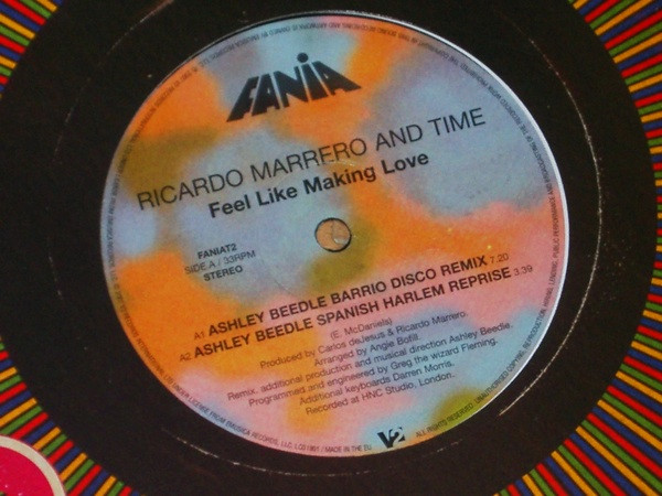 Ricardo Marrero And Time - Feel Like Making Love | Fania Records (FANIAT2) - main Ricardo Marrero And Time - Feel Like Making Love | Fania Records (FANIAT2) - main