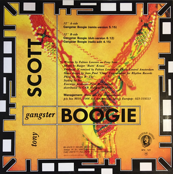 Tony Scott - Gangster Boogie | Spitfire Music (SPX - 121) - 2