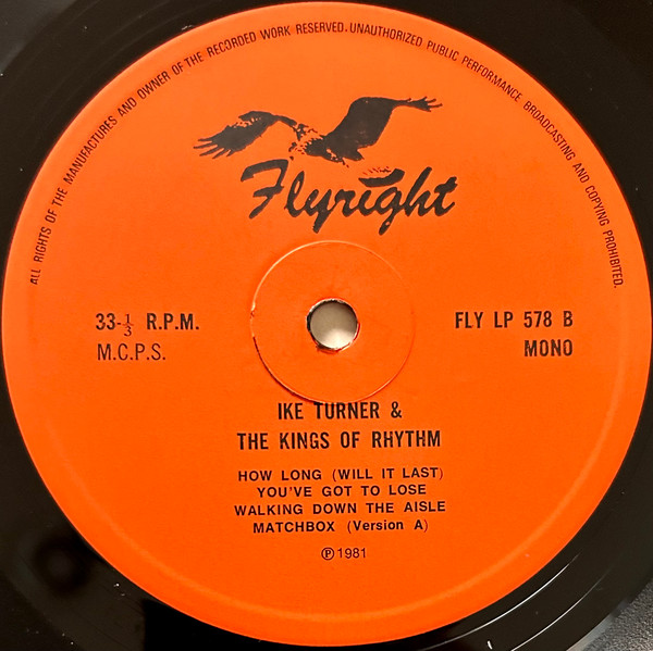Ike Turner - Kings Of Rhythm | Flyright Records (FLY LP 578) - 4 Ike Turner - Kings Of Rhythm | Flyright Records (FLY LP 578) - 4