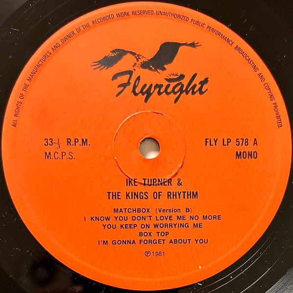 Ike Turner - Kings Of Rhythm | Flyright Records (FLY LP 578) - 3 Ike Turner - Kings Of Rhythm | Flyright Records (FLY LP 578) - 3