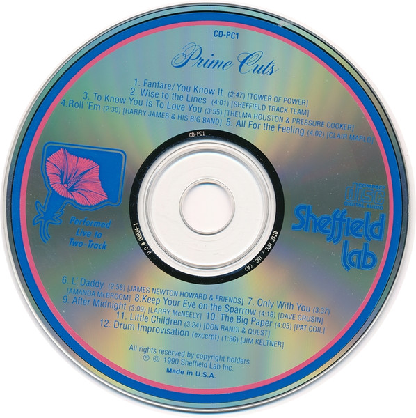 Various - Prime Cuts | Sheffield Lab (CD-PC1) - 2