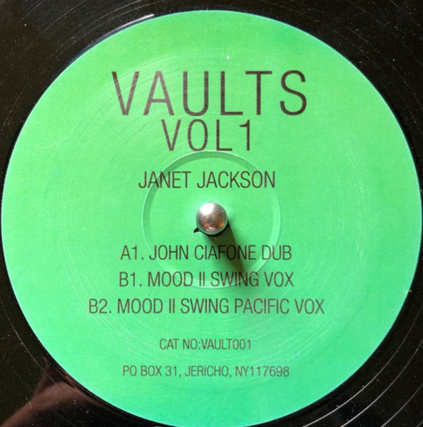 Janet Jackson - Vaults Vol 1 | Not On Label (VAULT001) - 2