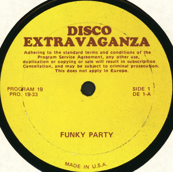 Various - Disco Extravaganza | Not On Label (De 2-A) - main