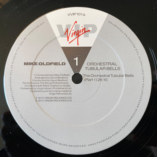 Mike Oldfield - The Orchestral Tubular Bells | Virgin (VVIP 101) - 3