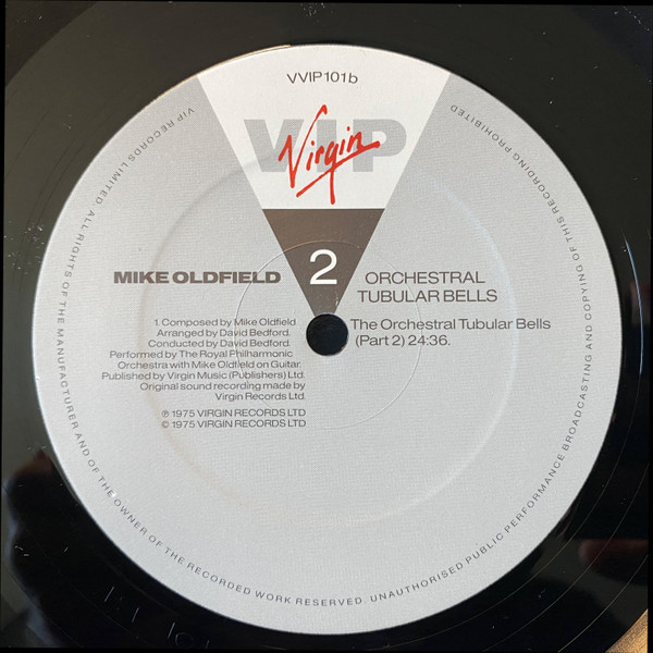 Mike Oldfield - The Orchestral Tubular Bells | Virgin (VVIP 101) - 4