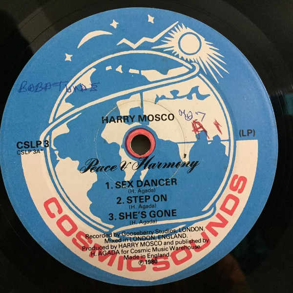 Harry Mosco - Peace & Harmony | Cosmic Sounds (CSLP 3) - 3 Harry Mosco - Peace & Harmony | Cosmic Sounds (CSLP 3) - 3