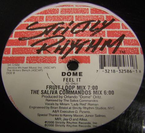 DJ Dome - Feel It | Strictly Rhythm (SR 12586)