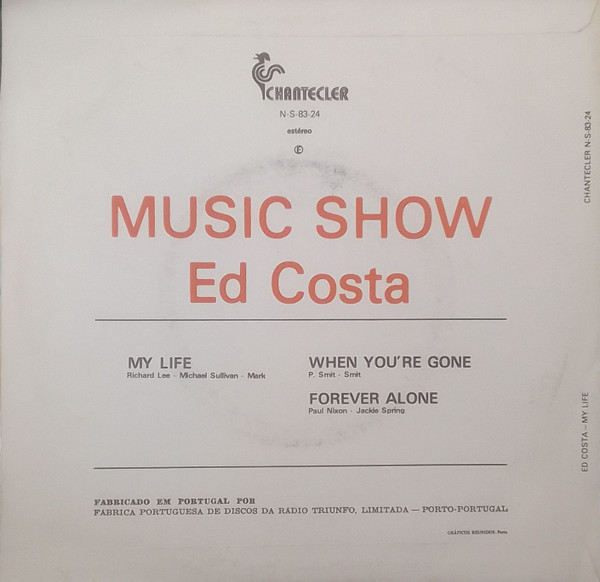 Ed Costa - O Casarão | Chantecler (N-S-83-24) - 2