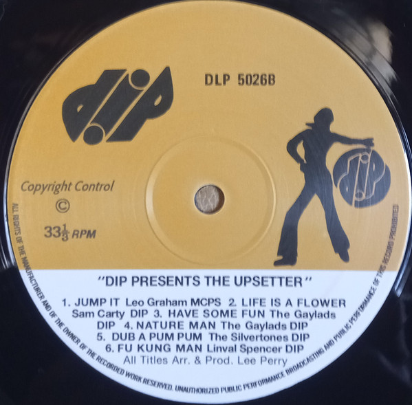 Various - D.I.P Presents The Upsetter | Dip (DLP 5026) - 4
